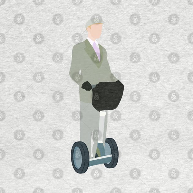 niles crane on his segway by aluap1006